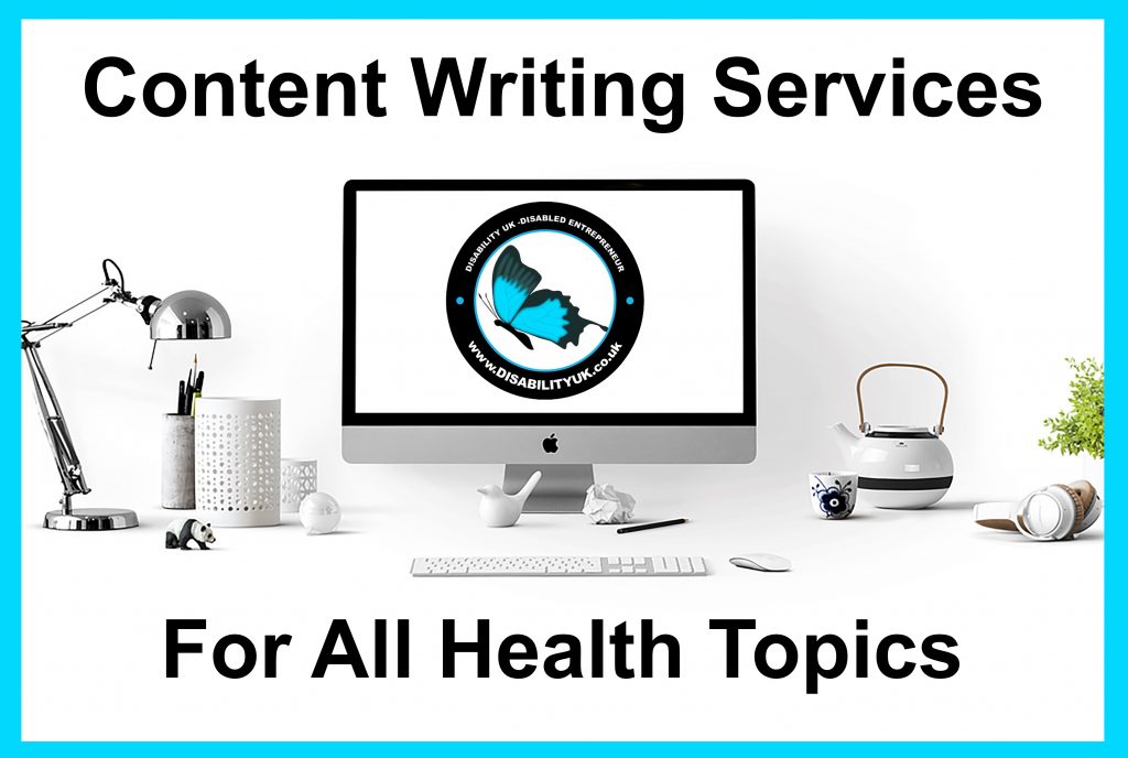Disability Content Writing Banner